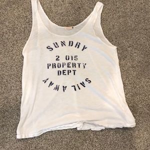 Sundry tank top barely worn